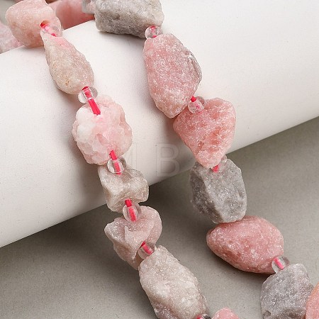 Natural Pink Tourmaline Beads Strands GG-CBA0B77-A12-03-1