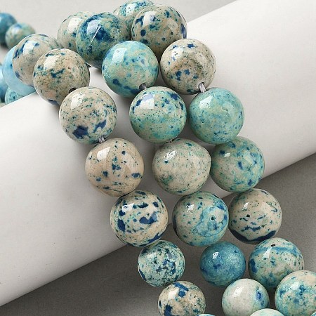 Natural Fossil Graduated Beads Strands G-F830-A03-01E-1