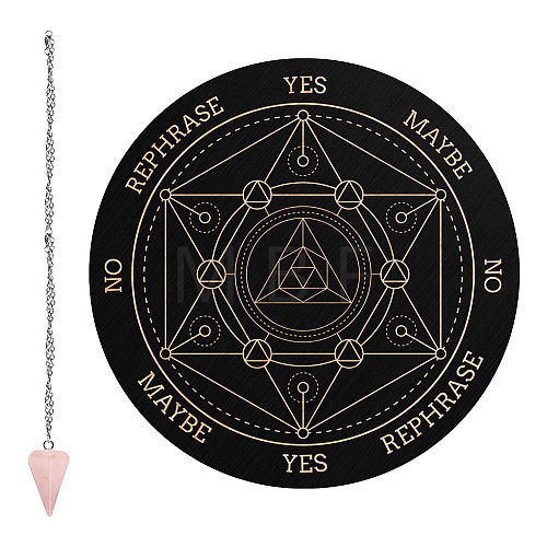 1Pc Cone/Spike/Pendulum Natural Rose Quartz Stone Pendants DIY-CP0007-74D-1