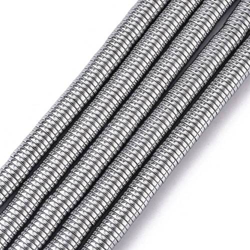 Electroplate Non-magnetic Synthetic Hematite Beads Strands G-J216E-08-1