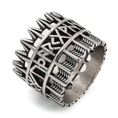 304 Stainless Steel Ring RJEW-B055-02AS-02-1