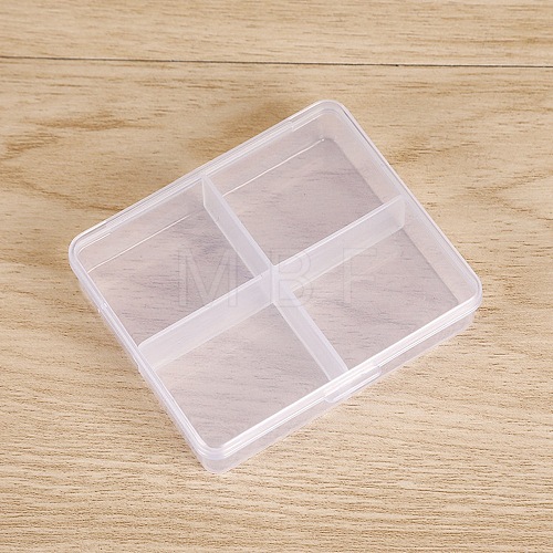 4 Grids Polypropylene(PP) Storage Box CON-K005-01A-1