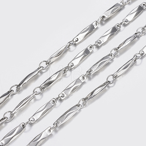 Tarnish Resistant 304 Stainless Steel Chains STAS-P197-045P-1