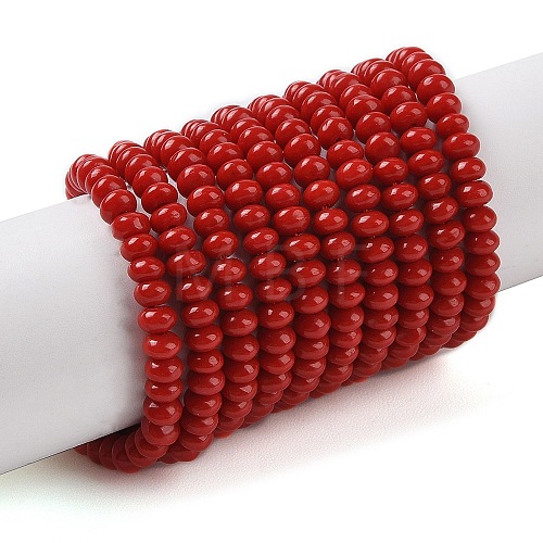 Dyed Synthetic Coral Beads Strands CORA-P010-05A-1
