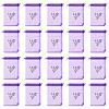 20Pcs Polyester Mesh Sachet Packing Drawstring Bgas ABAG-TA0002-20C-1