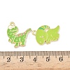 Alloy Enamel Pendants ENAM-I076-02G-01-3