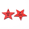 Natural Poplar Wood Pendants LS-WOOD-D010-11A-2
