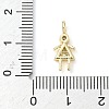 Brass Micro Pave Cubic Zirconia Pendants ZIRC-I356-17G-B07-3