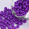 Baking Paint Glass Seed Beads SEED-Q025-4mm-M16-1