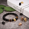  Jewelry 6Pcs 6 Style 304 Stainless Steel Beads STAS-PJ0001-28-14