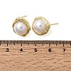 Brass Stud Earring EJEW-H180-03G-5
