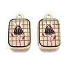 Printed Alloy Pendants PALLOY-SZC0008-13A-1