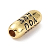 Eco-Friendly Brass Enamel Beads KK-C220-06G-11-3