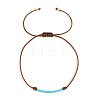 Handmade Glass Seed Beads Braided Bead Bracelets LE4581-8-1