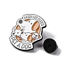 Creative Cartoon Cute Corgi Dog Pet A Dog Zinc Alloy Brooches JEWB-U001-01N-3