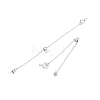 Anti-Tarnish 925 Sterling Silver Chain Extenders STER-N016-02K-1