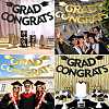 Word Congrats Grad Paper Hanging Banner TH-FZC50F9-01A-6