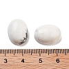 Natural Howlite Cabochons G-G145-01B-36-3