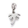 Non-Tarnish 304 Stainless Steel Charms STAS-F259-034P-1