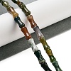 Natural Indian Agate Beads Strands G-Q178-A03-01-2