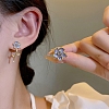 Alloy Stud Earring WG78047-49-1