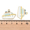 Alloy Enamel Pendants FIND-E057-01J-3