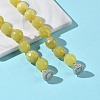 Faceted Round Natural Mixed Gemstone Beaded Necklaces G-H355-06P-5