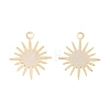 Brass Pendants KK-C163-03G-1
