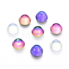 Transparent K9 Glass Cabochons GGLA-L029-03B-M01-1