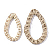 Handmade Reed Cane/Rattan Woven Linking Rings X-WOVE-T006-006A-2
