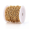 Brass Curb Chains CHC-T018-50G-2