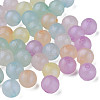 Rainbow Iridescent Plating Acrylic Beads MACR-N006-16C-B01-1