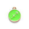 Alloy Enamel Pendants LS-X-ENAM-S124-01A-06F-2