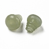 Natural Nephrite Jade/Hetian Jade Beads G-H036-06-2