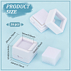 Square Plastic Loose Diamond Storage Boxes CON-WH0095-49A-2