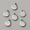 304 Stainless Steel Blank Charms LS-STAS-WH0022-89A-P-1