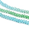 Transparent Painted Glass Beads Strands LS-DGLA-A034-T2mm-A17-4