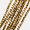 Electroplate Non-magnetic Synthetic Hematite Beads Strands X-G-J160-A-02-1