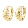 Brass Hoop Earrings EJEW-D348-14G-2