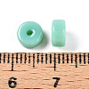 Opaque Solid Color Glass Beads X1-GLAA-N007-6x3mm-A04-3