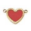 304 Stainless Steel Connect Charms SA-CBA2C9D-03G-1