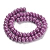 Porcelain Rondelle Beads PORC-Q001-01D-2