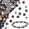 3 Strands 3 Styles Synthetic Non-magnetic Hematite & Natural Obsidian & Tiger Eye Beads Strands G-ME0001-42-1