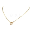 Brass Figaro Chain Necklaces with 304 Stainless Steel Spring Ring Clasps NJEW-JN06142-3