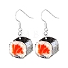 Acrylic Food Model Dangle Earrings PW-WG51A76-01-1