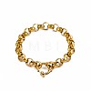 304 Stainless Steel Rolo Chain Bracelets STAS-OY012-43G-1
