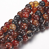 Natural Agate Beads Strands G-G515-10mm-04-1