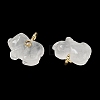 Natural Quartz Crystal Carved Pendants GG-CBA105B-03K-G-2