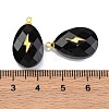 Natural Mixed Stone Pendants G-B089-01G-4