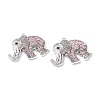 Tibetan Style Alloy Rhinestone Big Pendants LS-ALRI-L048-30AS-2